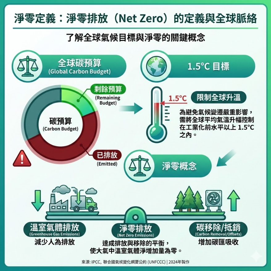 淨零定義