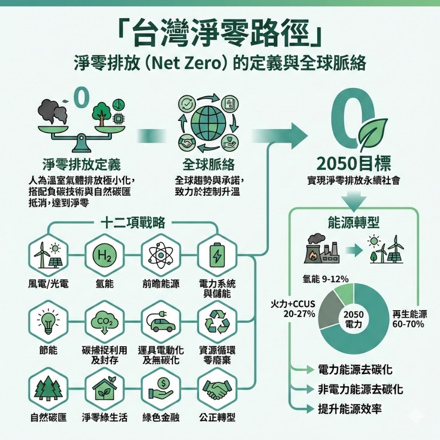 台灣淨零路徑