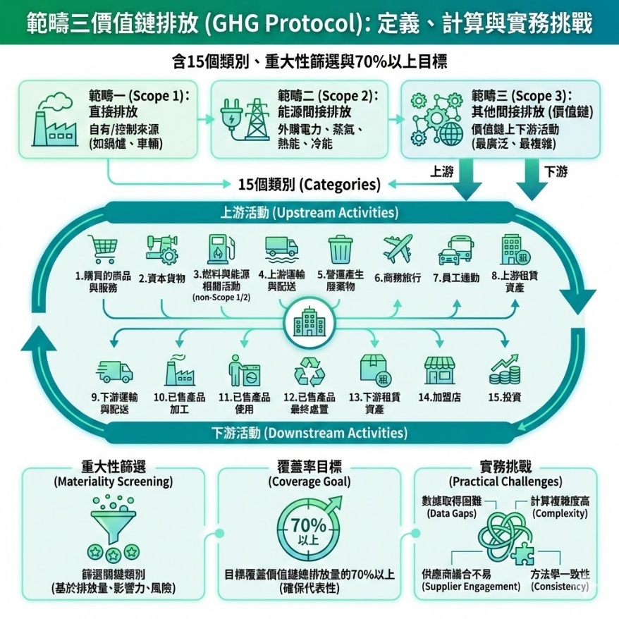 範疇三價值鏈排放