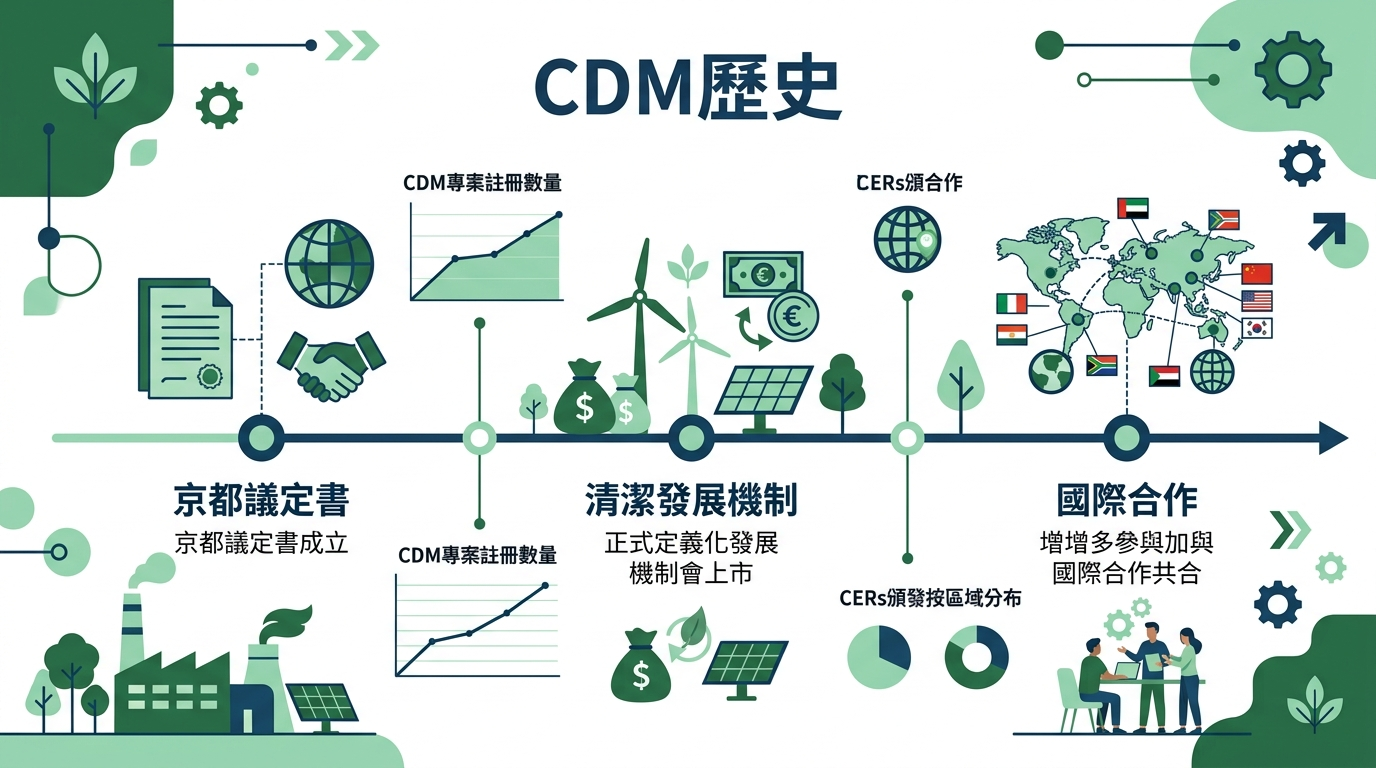CDM歷史