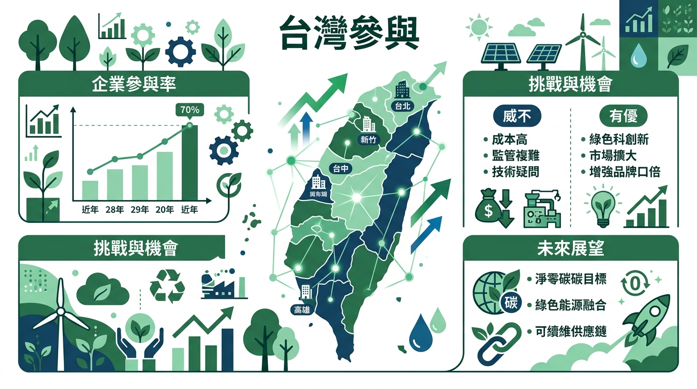 台灣企業參與