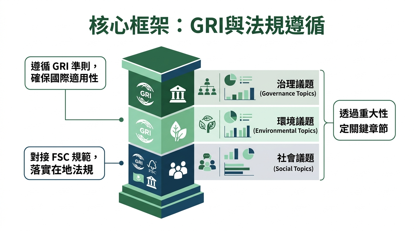 核心架構：GRI與法規遵循
