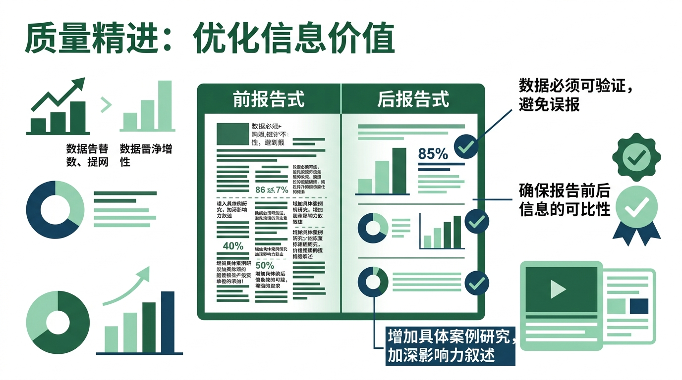 品質精進：優化資訊價值