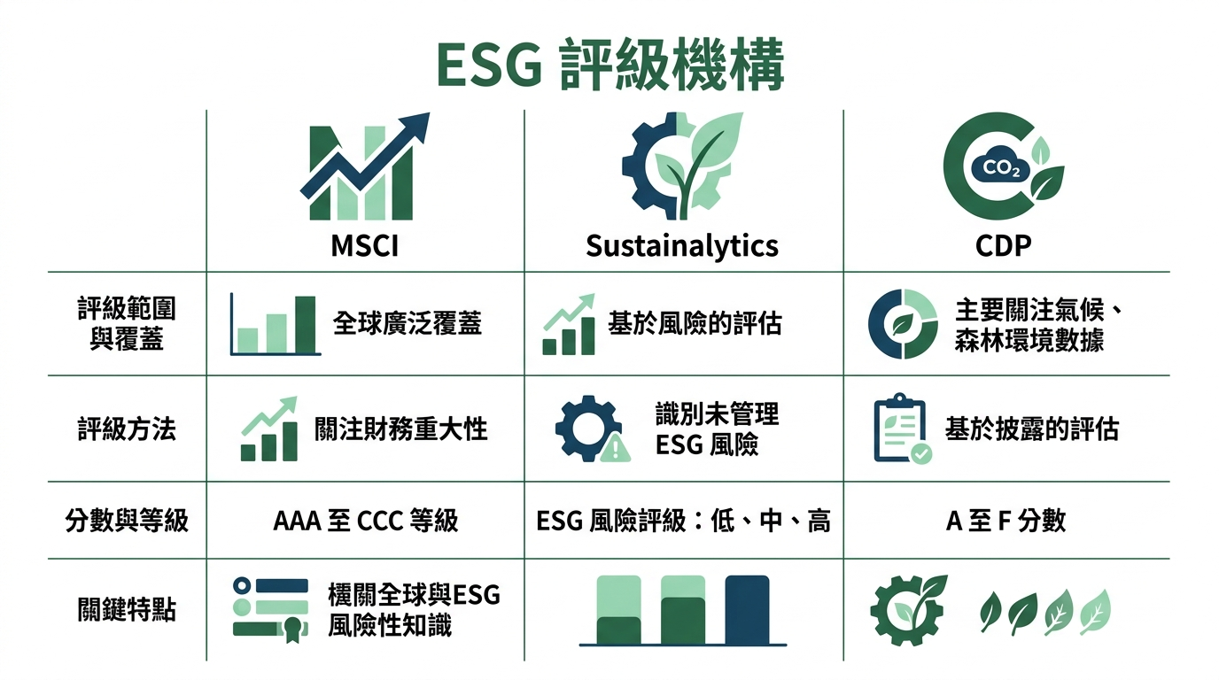 ESG 評級機構