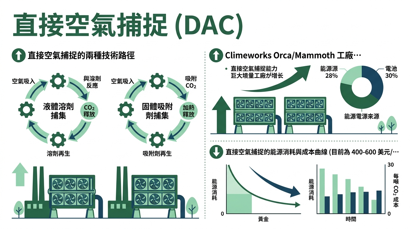 直接空氣捕捉（DAC）