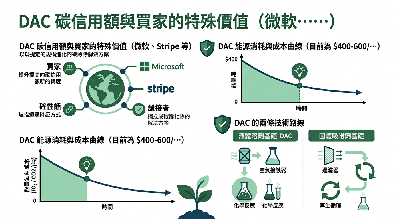 DAC 碳權的特殊價值與買家（微軟…