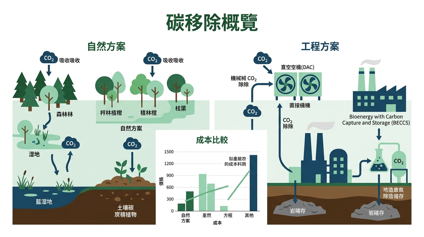 碳移除概覽