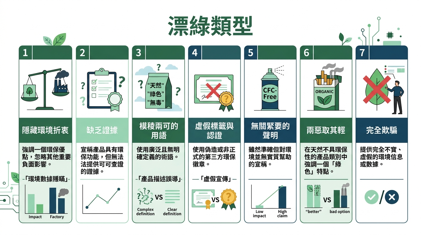 漂綠類型