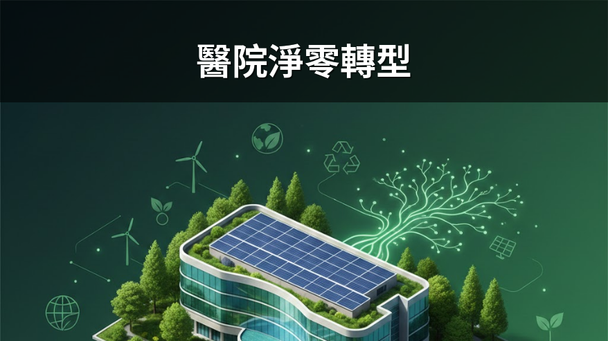 南韓醫療體系淨零轉型，醫院落實減碳成效卓著