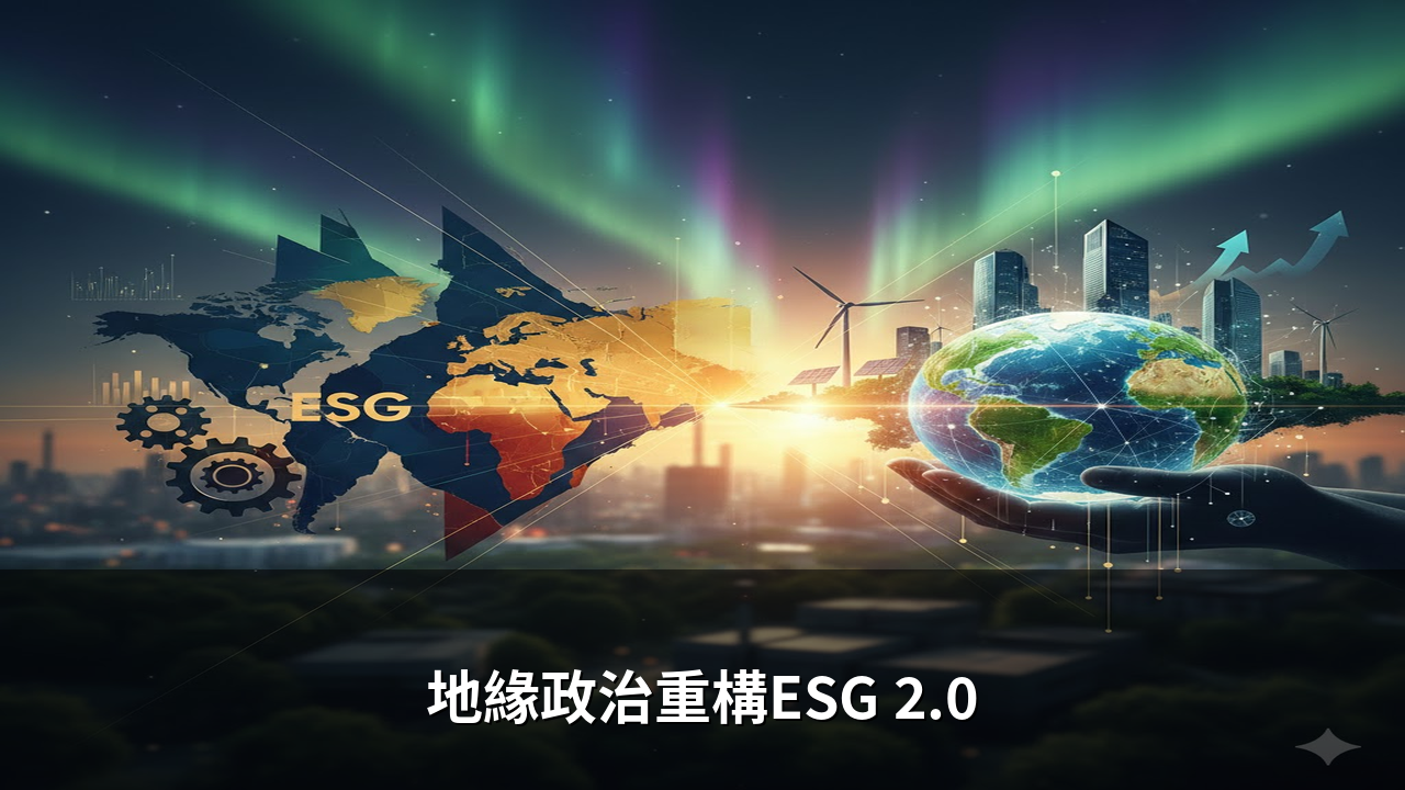 地緣政治重構ESG 2.0