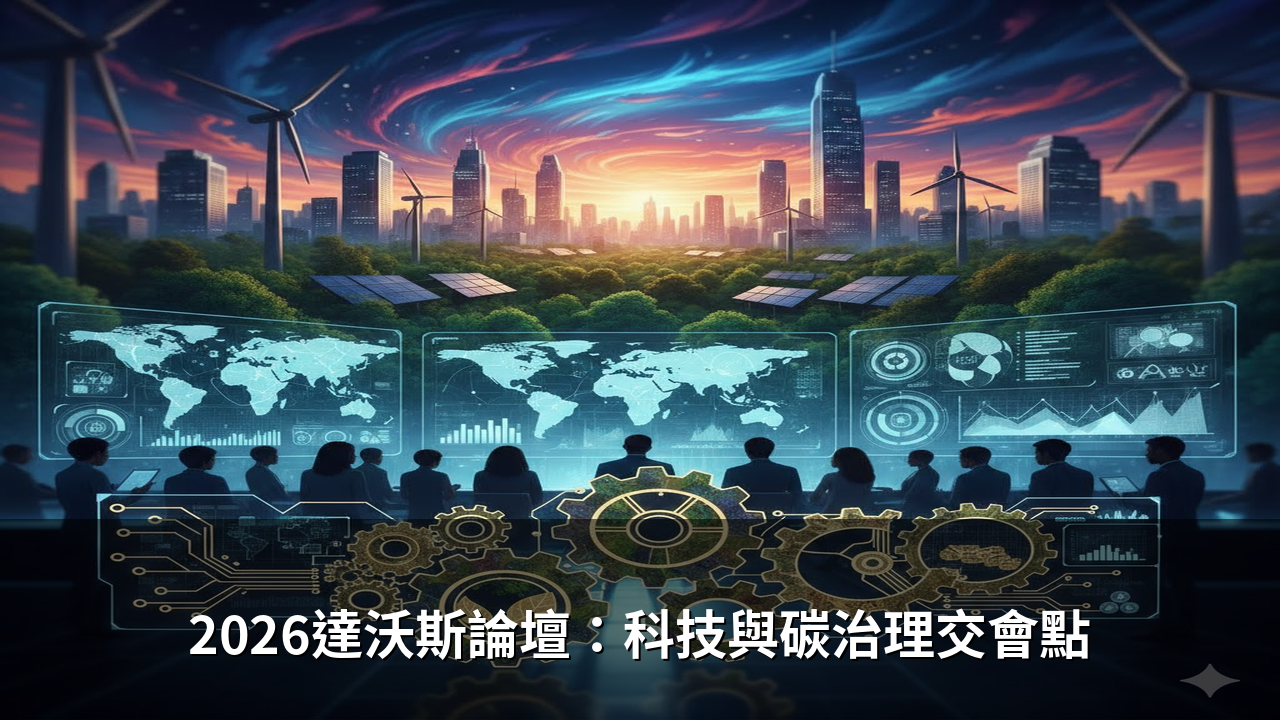 2026達沃斯論壇：科技與碳治理交會點