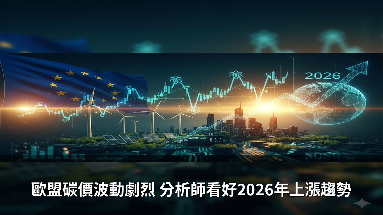 歐盟碳價波動劇烈 分析師看好2026年上漲趨勢