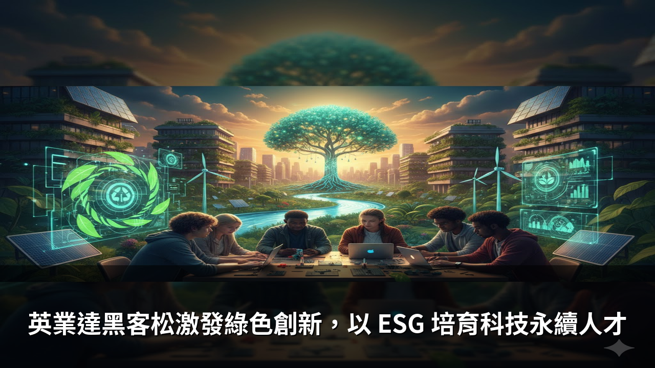 英業達黑客松激發綠色創新，以 ESG 培育科技永續人才