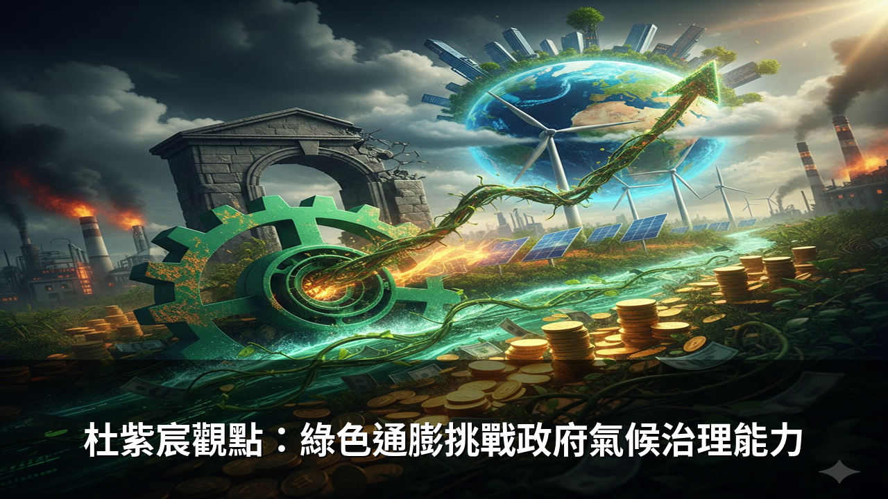 杜紫宸觀點：綠色通膨挑戰政府氣候治理能力