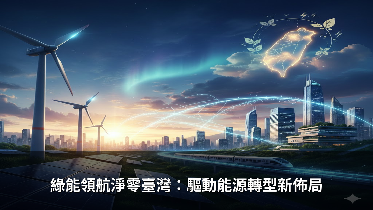 綠能領航淨零臺灣：驅動能源轉型新佈局