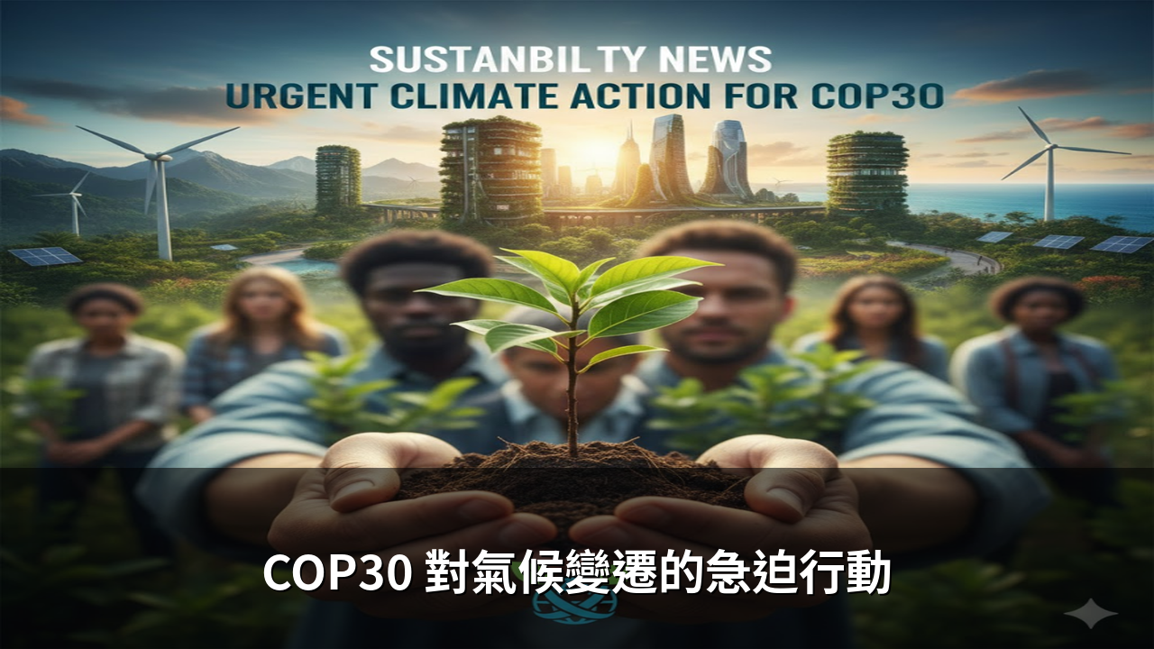 COP30 對氣候變遷的急迫行動