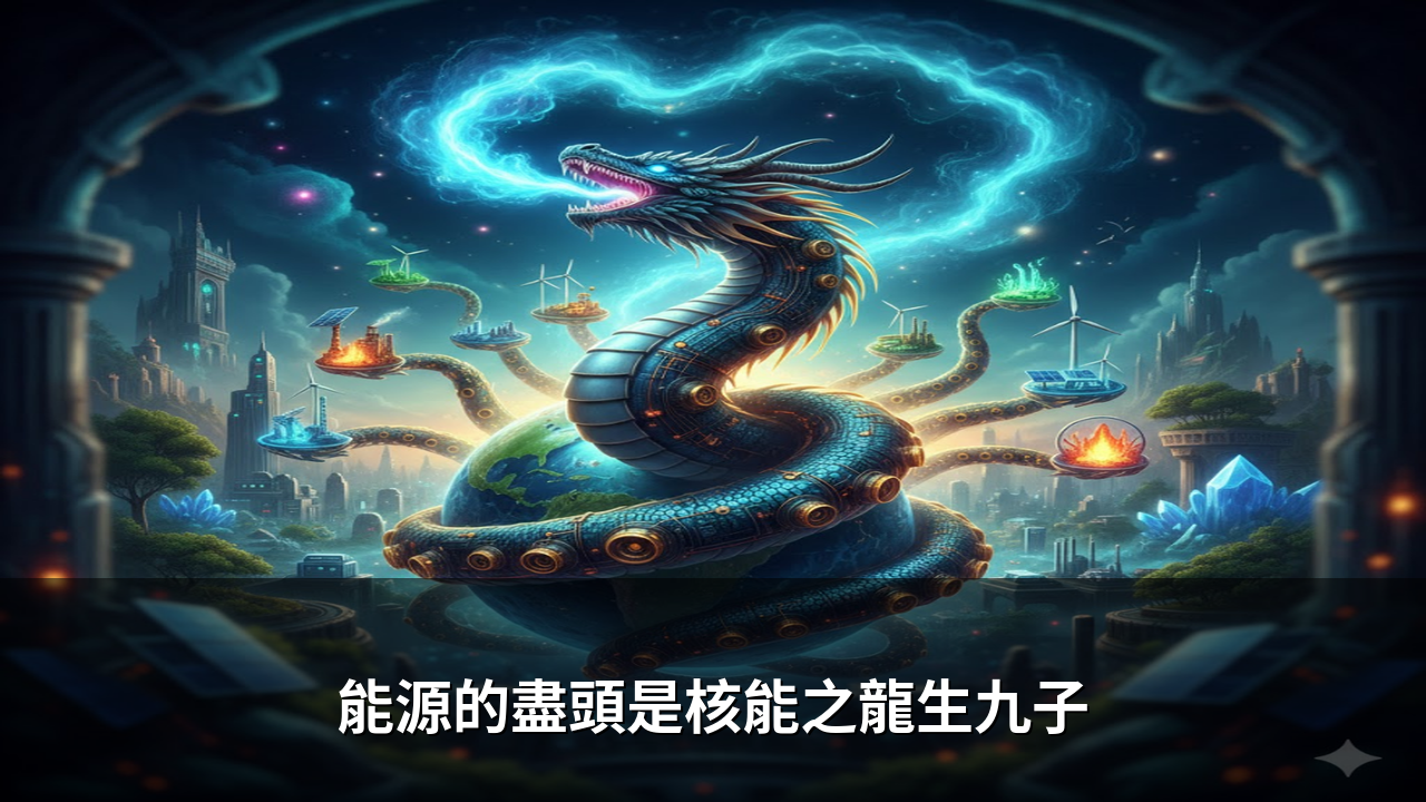 能源的盡頭是核能之龍生九子