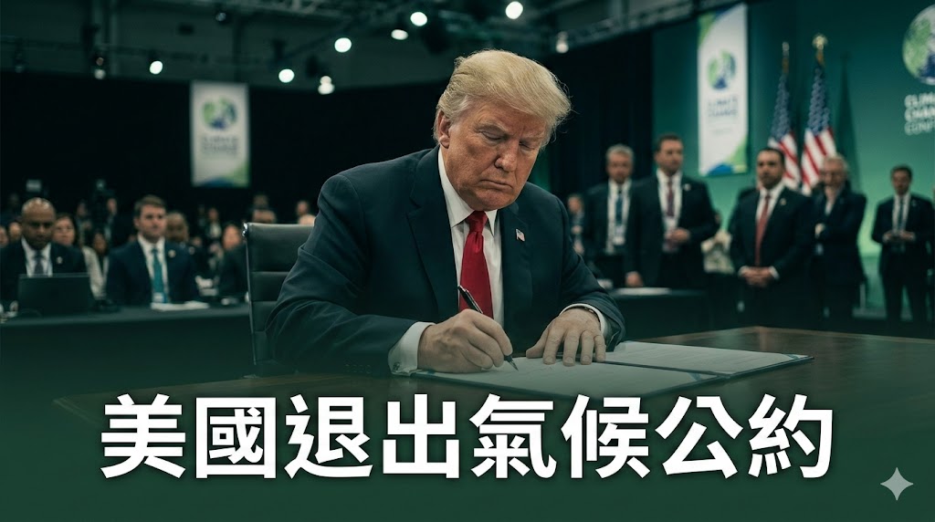 美國將退出聯合國氣候公約
