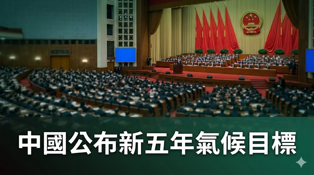中國公布新五年氣候目標