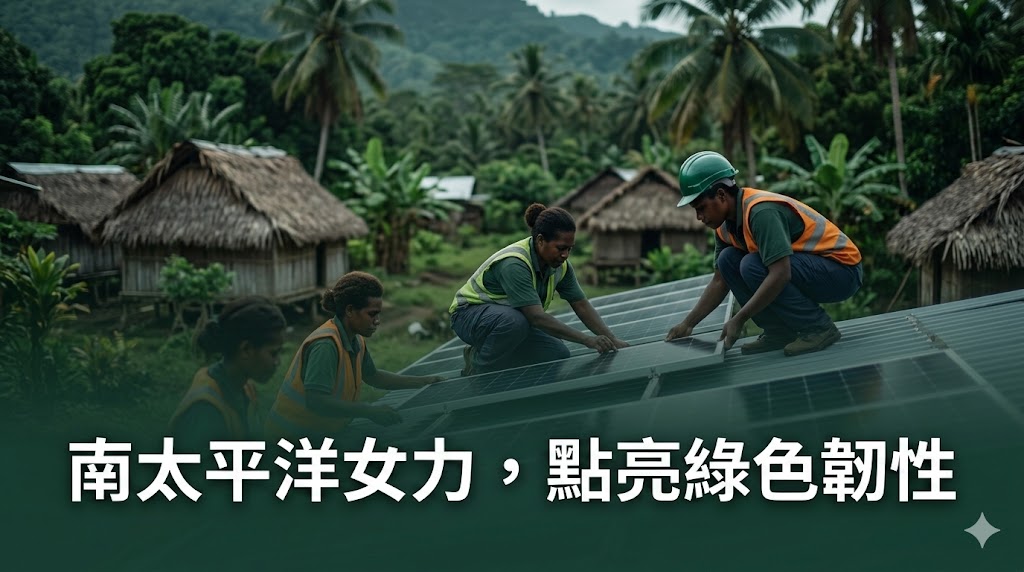 萬那杜女性引領能源轉型：離網太陽能助社群抗災重生