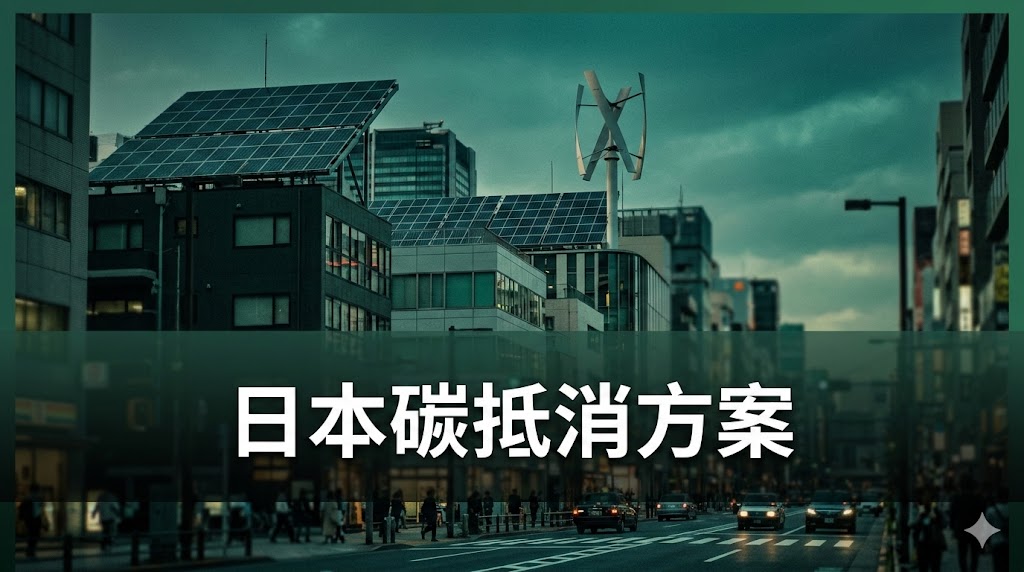 日本修訂J-Credit碳抵消方案的五種方法
