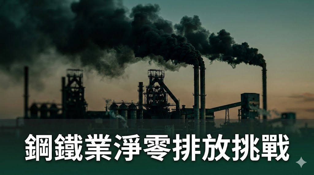 鋼鐵業的淨零排放目標可能會失敗