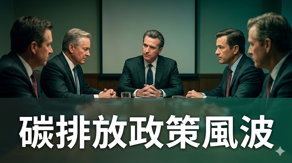 加州碳排放政策引發爭議