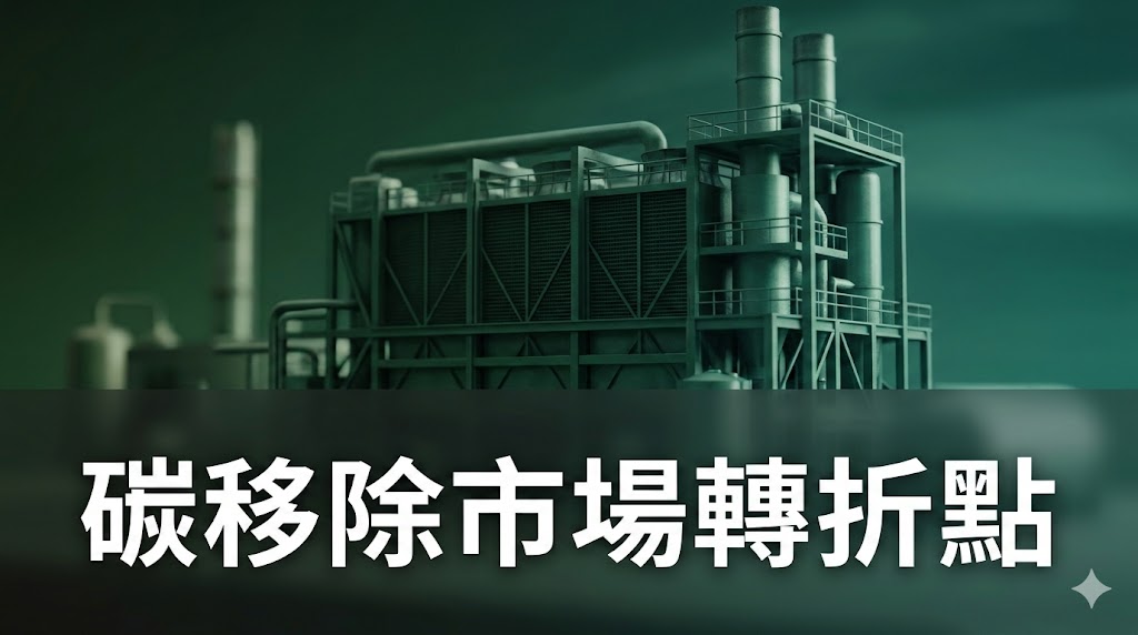 工程性碳移除市場將在2026年達到轉折點