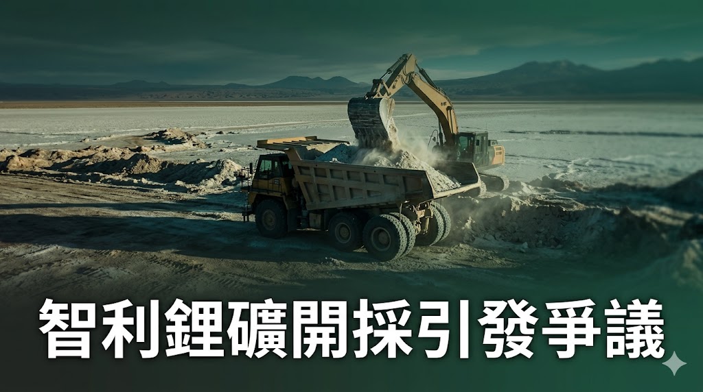 智利鋰礦開採引發原住民爭議