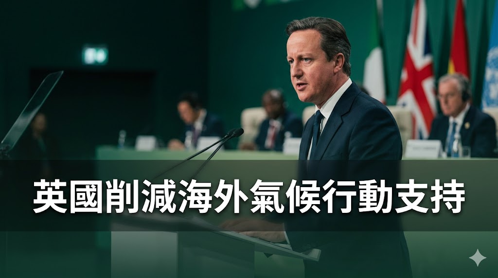 英國削減海外氣候行動支持以資助軍費