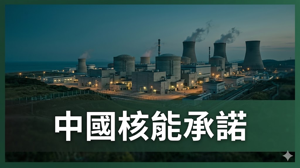 中國加入核能承諾，能源戰略被肯定