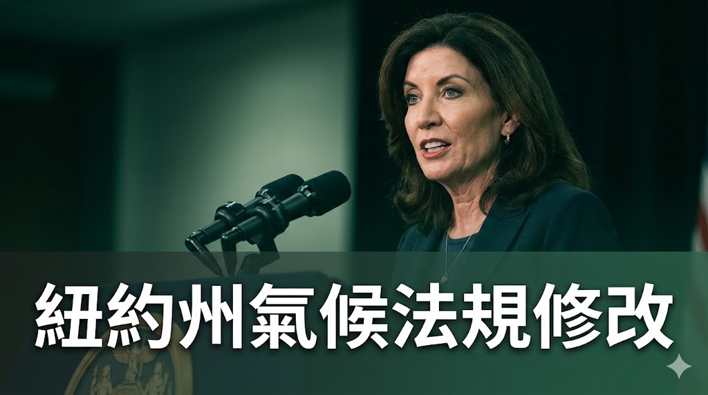 紐約州擬放寬氣候法規