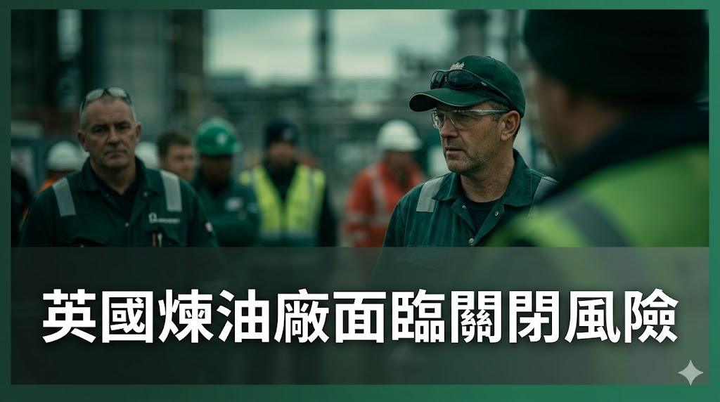 英國煉油廠警告可能面臨關閉