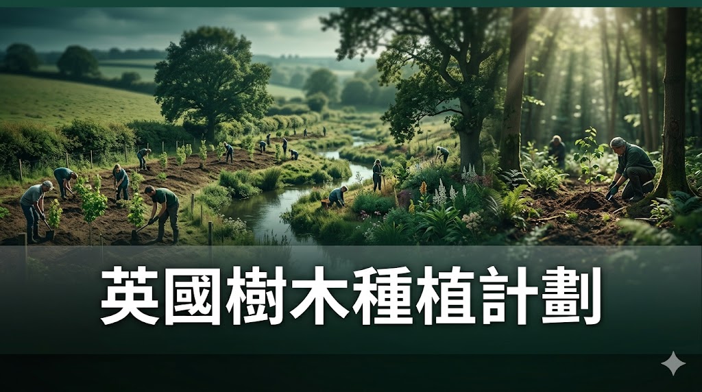 英國樹木種植計劃需要資金保障