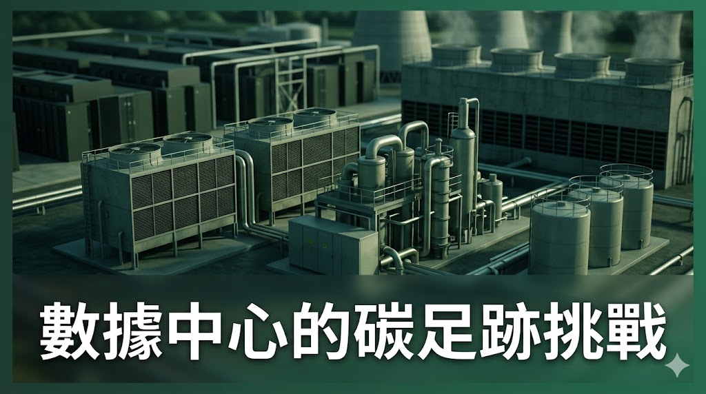 數據中心驅動電力需求激增，碳排放成為關鍵挑戰