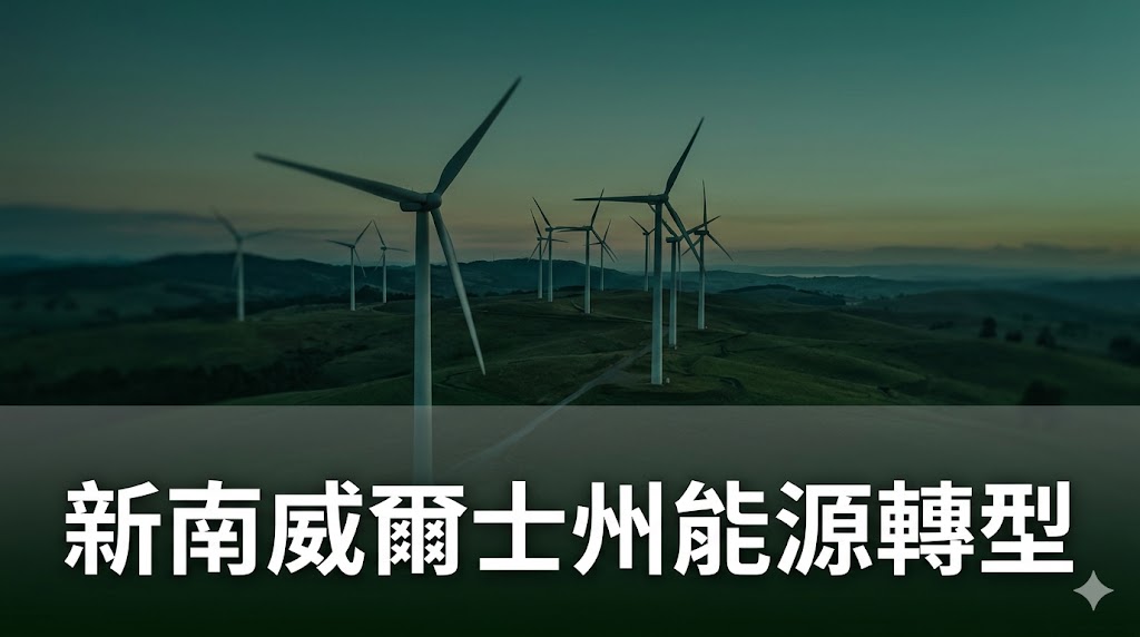 新南威爾士州須加速能源轉型以達2035年淨零目標