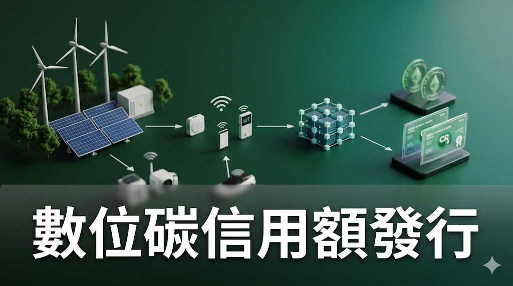 首批全數位碳信用額被發行