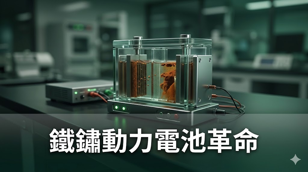 荷蘭創業公司開發出鐵鏽動力電池