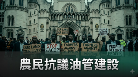 烏干達農民通過英國法院試圖阻止油管建設