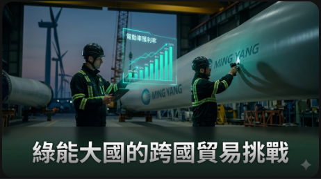 中國綠能轉型現況：電動車利潤攀升與風電大廠明陽國際受挫