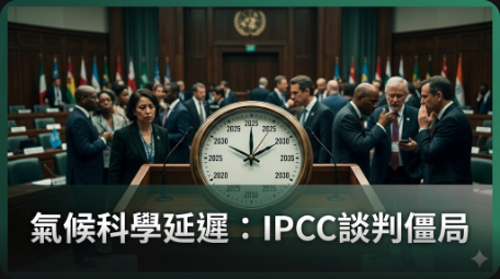 IPCC 第七次評估報告時程陷入僵局，全球氣候決策面臨科學斷層