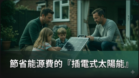 英國家庭用『插電式太陽能』可節省 £1,100 的能源費
