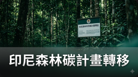印尼旗艦森林碳計畫轉移給當地控制