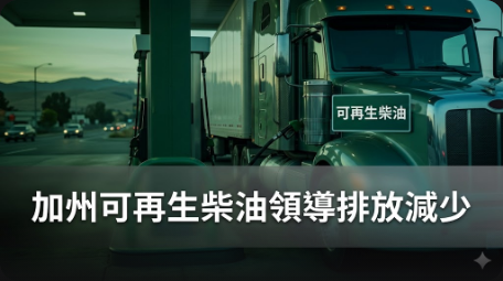 加州柴油燃料排放量大幅降低，但汽油排放量仍落後