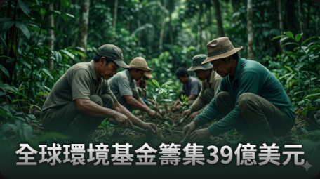 全球環境基金籌集39億美元
