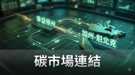 華盛頓與加州-魁北克碳市場連結符合州氣候法