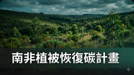 南非植被恢復碳計畫獲91萬美元融資