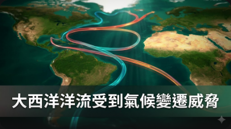 大西洋洋流受到氣候變遷威脅