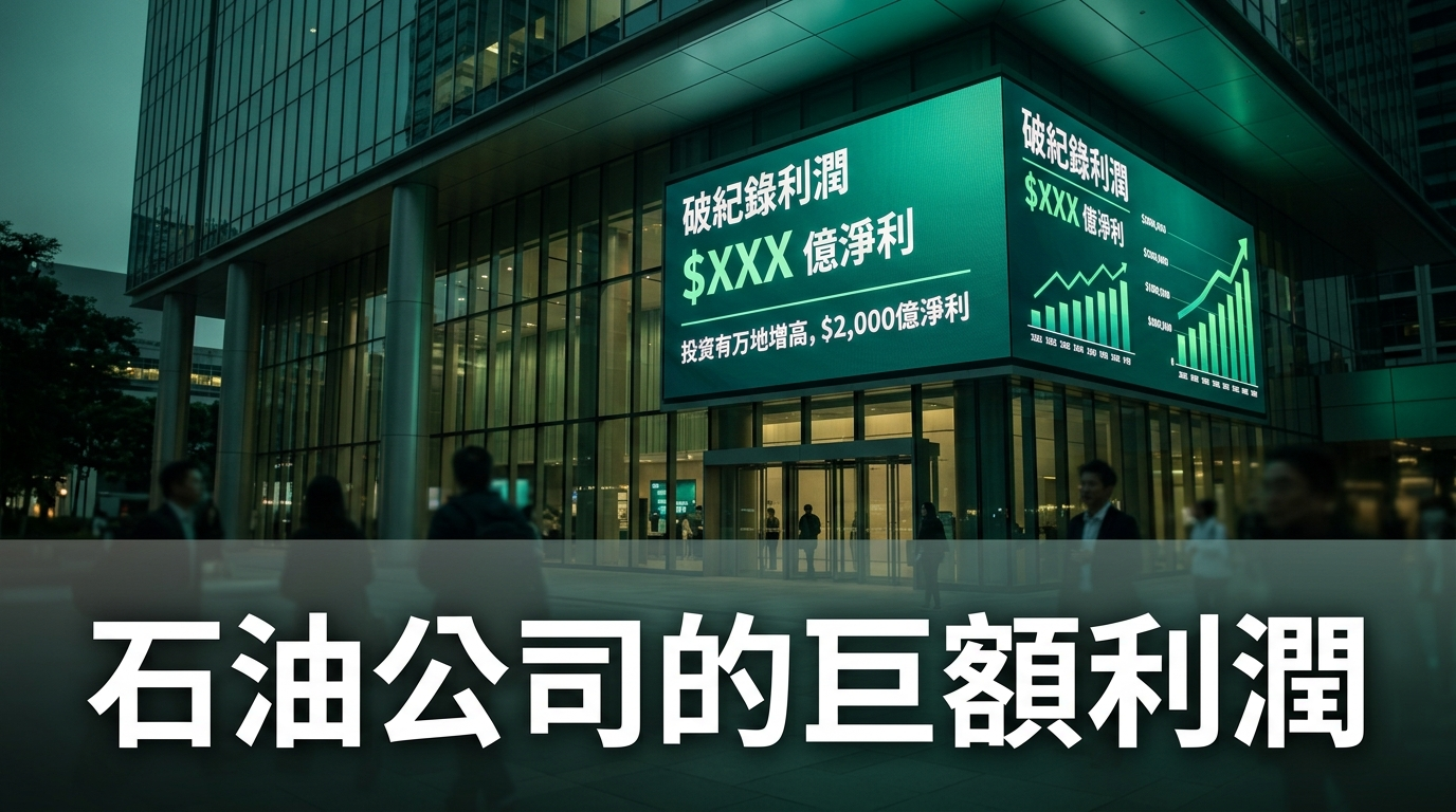 2026 年六大石油公司每秒賺取 3,000 美元
