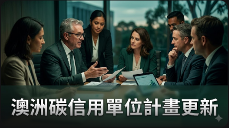 澳洲政府擬更新碳信用單位計畫